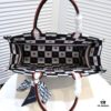 6930a4e36e68136f4d9ac058 Large Size 🔥 Embroidered Edge Dior Shopping Tote Bag! Counter Version! Limited Edition, Celebrity Style, Imported Fabric, High-End Quality, Fits Counter Inspection, Extra Large Capacity, Perfect for Outings