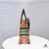 6930a4f06e68136f4d9ac06e Dior Small Shopping Bag with Silk Scarf, Hemmed, New Arrival at Dior Counter, Limited Edition Worn by Celebrities, Stylish and Elegant, Imported Fabric, High-End Quality