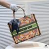 6930a4f26e68136f4d9ac071 Dior Small Shopping Bag with Silk Scarf, Hemmed, New Arrival at Dior Counter, Limited Edition Worn by Celebrities, Stylish and Elegant, Imported Fabric, High-End Quality