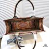 6930a4f46e68136f4d9ac073 Dior Small Shopping Bag with Silk Scarf, Hemmed, New Arrival at Dior Counter, Limited Edition Worn by Celebrities, Stylish and Elegant, Imported Fabric, High-End Quality