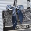 6930a4fb6e68136f4d9ac07f Large Size with Silk Scarf 🔥 Embroidered Edging ➔ Dior New Arrival Boutique Shopping Bag! Synchronized with Boutique Release! Limited Edition Worn by Celebrities! Extremely Stylish!