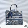 6930a5106e68136f4d9ac0a3 Dior Small Shopping Bag with Silk Scarf, Edged Design - New Arrival from Dior Counter, Limited Edition, Celebrity Style