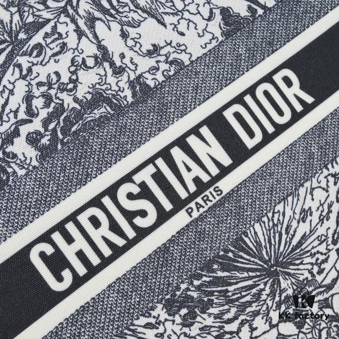 6930a52f6e68136f4d9ac0d6 Large DIOR Dior Shopping Bag with Silk Scarf, Embroidered Edging, Limited Edition, Celebrity Style, High-End Quality