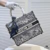 6930a5356e68136f4d9ac0dc Dior Small Shopping Bag with Silk Scarf, Hemmed, New Arrival from Dior Counter! Limited Edition, Same as Celebrity Style!