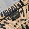 Dior Small Shopping Bag with Silk Scarf, Hemmed, New Arrival at Dior Counter, Limited Edition Worn by Celebrities, Stylish and Premium Quality, Imported Fabric