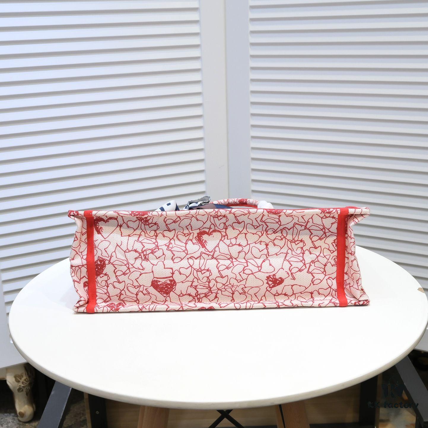 6930a5566e68136f4d9ac11a Large Size 🔥 Embroidered Edge Dior Shopping Tote – Official Store New Arrival, Limited Edition, Celebrity Style, Comes with Scarf