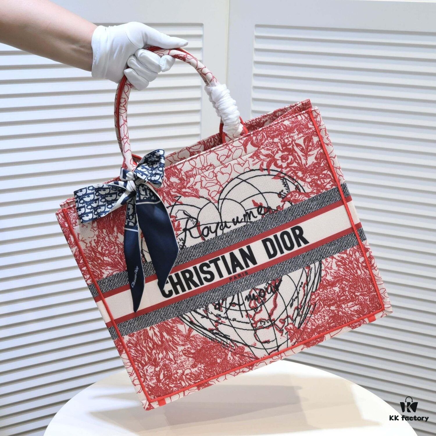 6930a5576e68136f4d9ac11c Large Size 🔥 Embroidered Edge Dior Shopping Tote – Official Store New Arrival, Limited Edition, Celebrity Style, Comes with Scarf