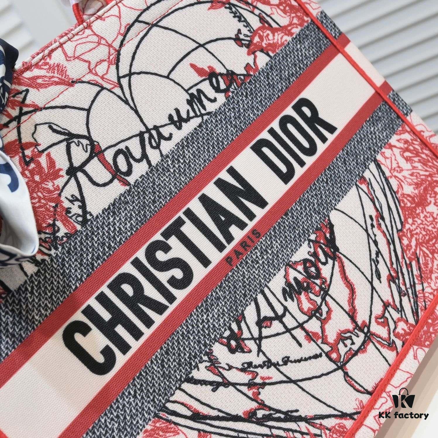 6930a55c6e68136f4d9ac125 Dior Small Shopping Bag with Silk Scarf, Hemmed, New Arrival from Dior Counter, Limited Edition, Celebrity Style