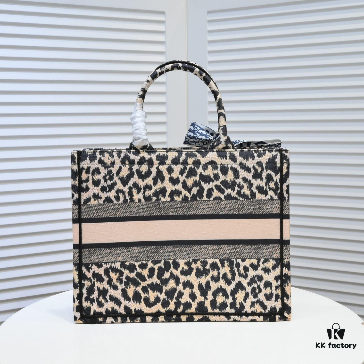 6930a5656e68136f4d9ac133 Dior Small Shopping Bag with Silk Scarf, Bound Edges, New Arrival from Dior Counter, Limited Edition, Celebrity Style