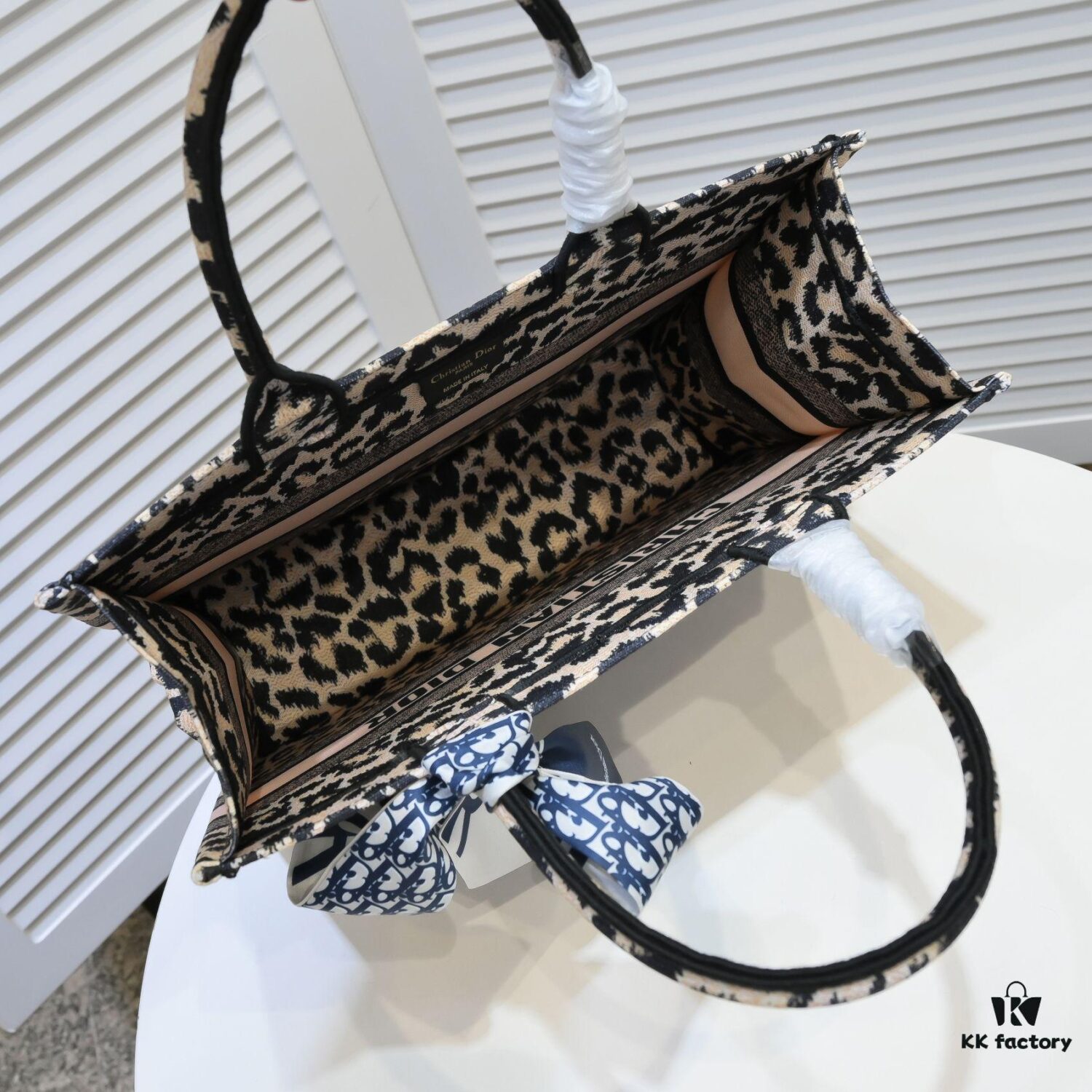 6930a5676e68136f4d9ac136 Dior Small Shopping Bag with Silk Scarf, Bound Edges, New Arrival from Dior Counter, Limited Edition, Celebrity Style