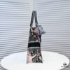 6930a56e6e68136f4d9ac144 Dior Small Shopping Bag with Silk Scarf, Bound Edges, New Arrival from Dior Counter, Limited Edition, Celebrity Style