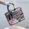 6930a5756e68136f4d9ac14f Dior Small Shopping Bag with Silk Scarf, Bound Edges, New Arrival from Dior Counter, Limited Edition, Celebrity Style