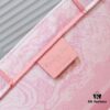 6930a57c6e68136f4d9ac15c Dior Small Shopping Bag with Silk Scarf, Hemmed, New Arrival at Dior Counter, Limited Edition Worn by Celebrities, Stylish and Elegant, Imported Fabric, High-End Quality