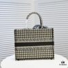 6930a5856e68136f4d9ac16a Original Order Fabric, with Scarf Mini Size, Bound Edges, Dior New Arrival Shopping Tote! Store Version Synchronized Update! Limited Edition Worn by Celebrities! Extremely Stylish! Imported Fabric, High-End Quality!