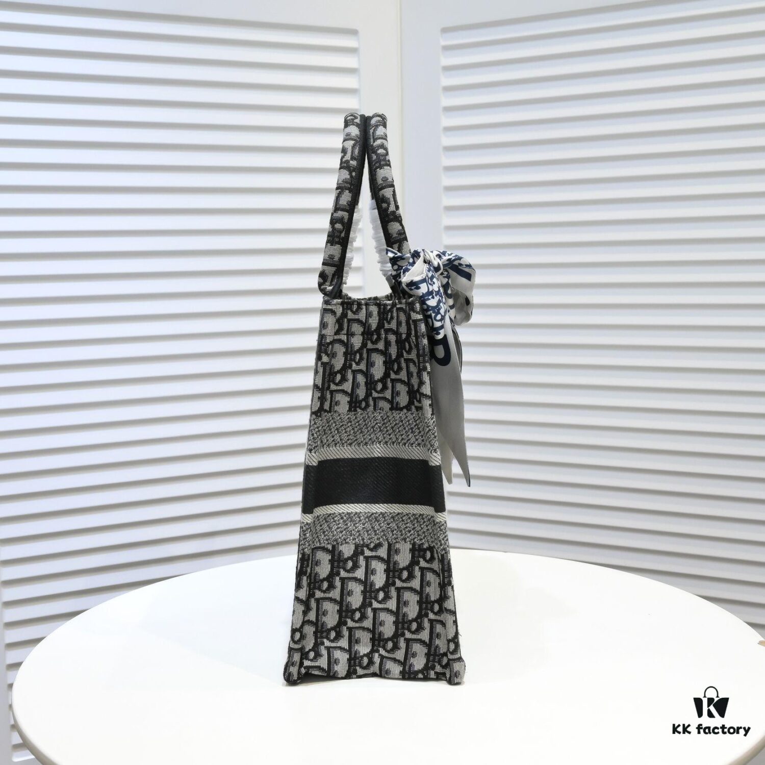 6930a58d6e68136f4d9ac179 Dior Small Shopping Bag with Silk Scarf, Bound Edges, New Arrival from Dior Counter, Limited Edition, Celebrity Style