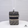 6930a5bb6e68136f4d9ac1ce Large DIOR Monogram Embroidery 2020 Hottest Makeup Bag - Extra Large Capacity for All Essentials, Perfect for Travel - 25 x 19.5 x 14 cm