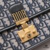 6930a5c26e68136f4d9ac1d9 Shoulder Strap Style 🔥🔥‼ Original Design Development! No Detail Overlooked... DIOR OBLIQUE Flap Top-Handle Mini Bag, Signature Canvas with Smooth Calfskin Trim, Vintage Gold-Tone Metal Lock Closure, Detachable Chain Strap with 'CD' Logo in Vintage Gold-Tone Metal, Can Be Carried as a Shoulder or Crossbody Bag