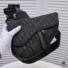6930a5cb6e68136f4d9ac1ea Dior Men's SADDLE Unisex Crossbody Bag / Chest Bag