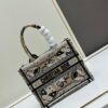 Book Tote Bag with Embroidered Small Size 26.5cm