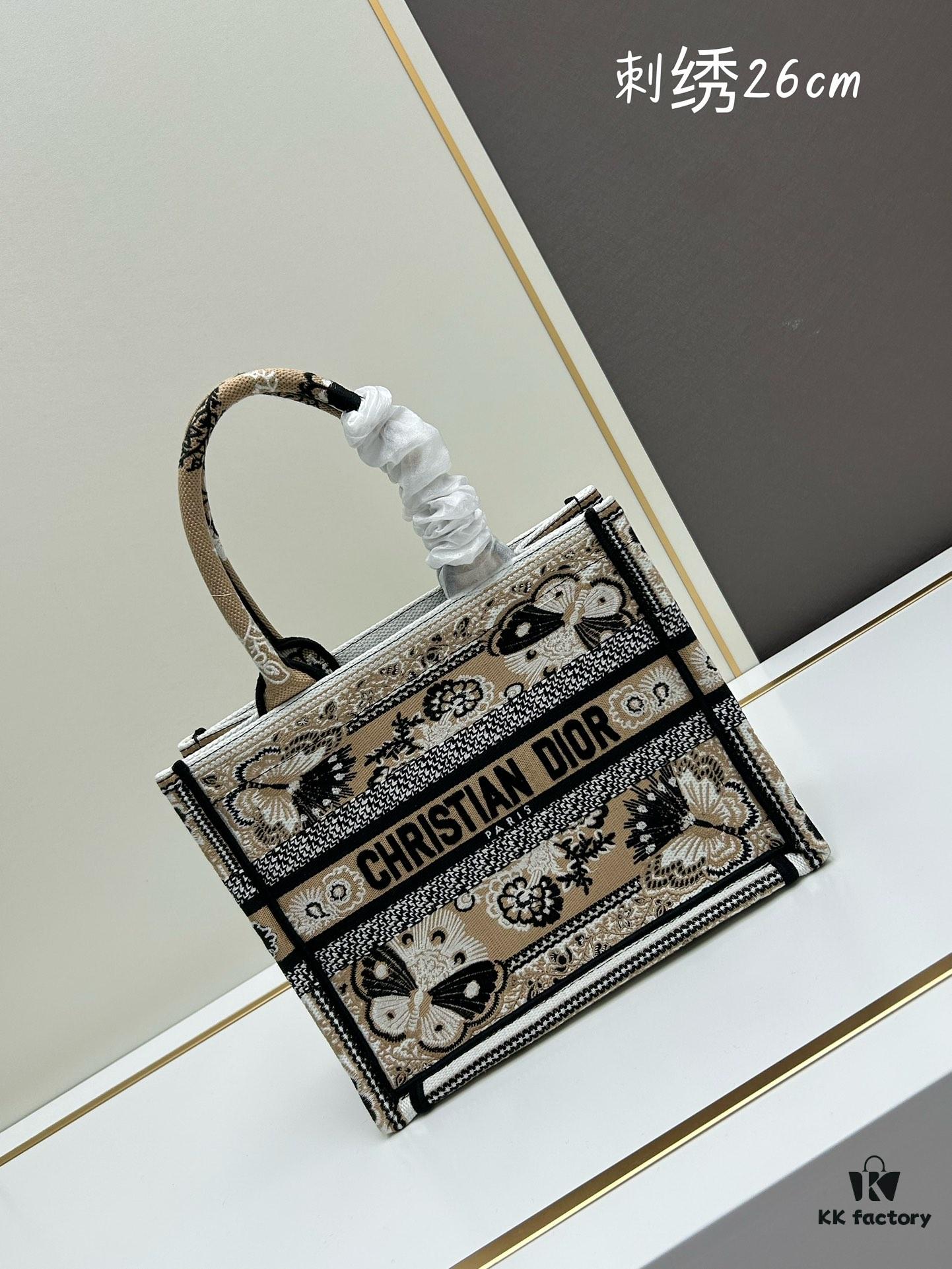 6930a5f66e68136f4d9ac238 Book Tote Bag with Embroidered Small Size 26.5cm