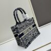 6930a5fb6e68136f4d9ac240 Book Tote Bag with Embroidered Small Size 26.5cm