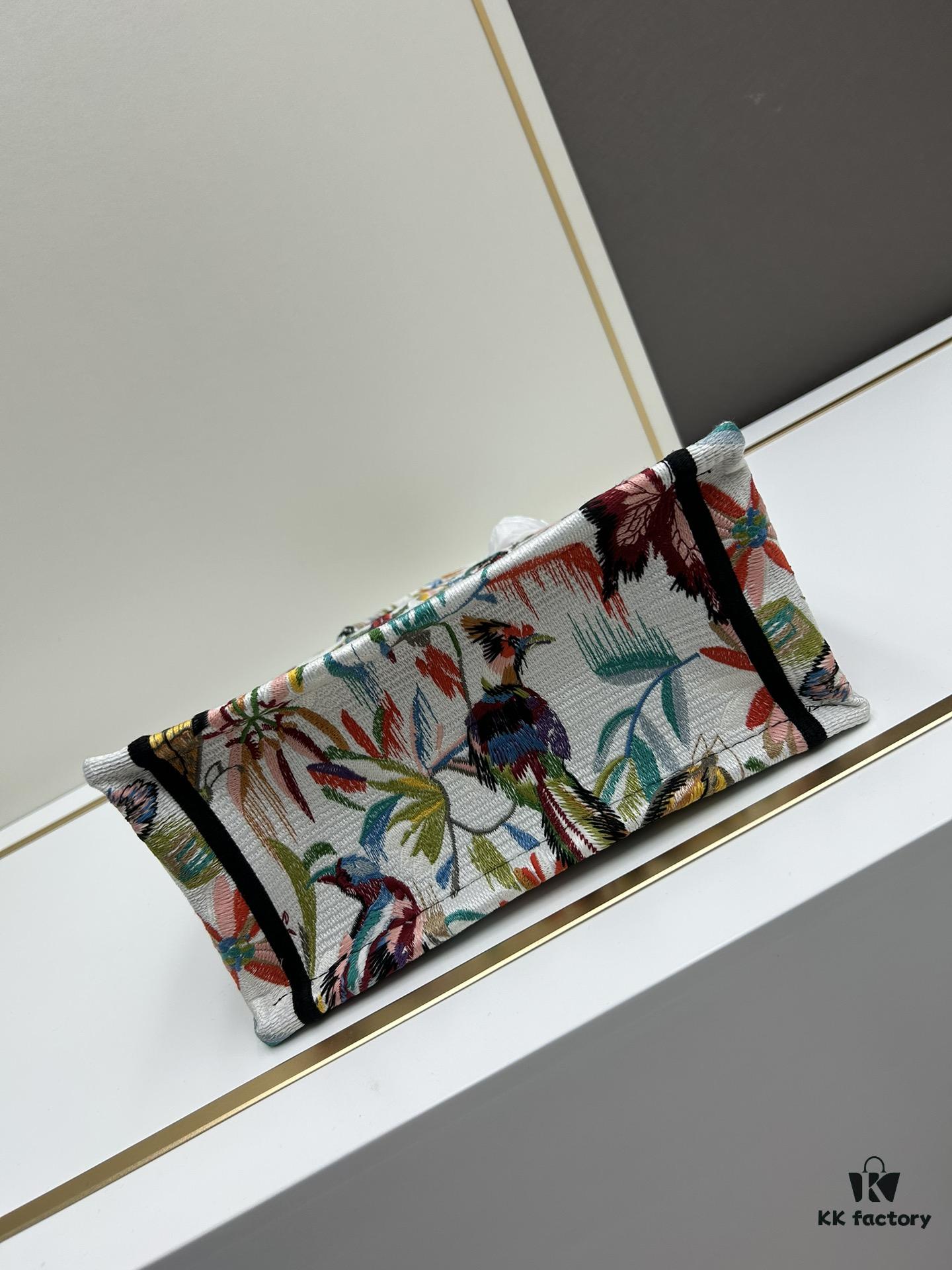 6930a6026e68136f4d9ac24a Book Tote Bag with Embroidered Small Size 26.5cm