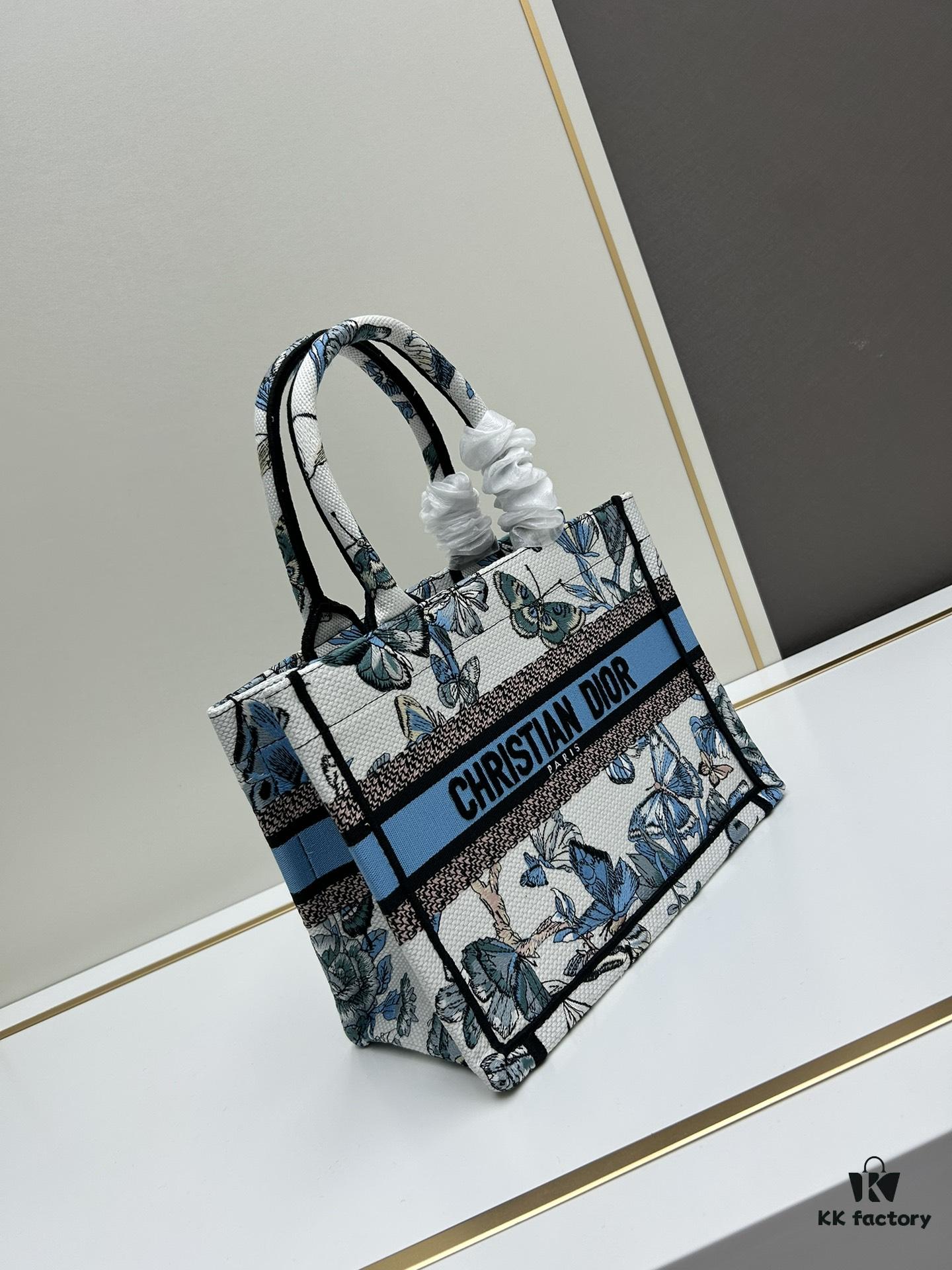 Book Tote Bag with Embroidered Small Size 26.5cm