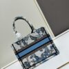 Book Tote Bag with Embroidered Small Size 26.5cm