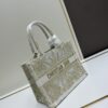 Book Tote Bag with Embroidered Small Size 26.5cm
