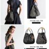Full Leather Blue Cloth Dior Nolita Handbag from the 2024 Autumn Ready-to-Wear Collection