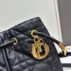 6930a6226e68136f4d9ac287 Full Leather Blue Cloth Dior Nolita Handbag from the 2024 Autumn Ready-to-Wear Collection
