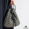 6930a6266e68136f4d9ac28f Full Leather Blue Cloth Dior Nolita Handbag from the 2024 Fall Collection