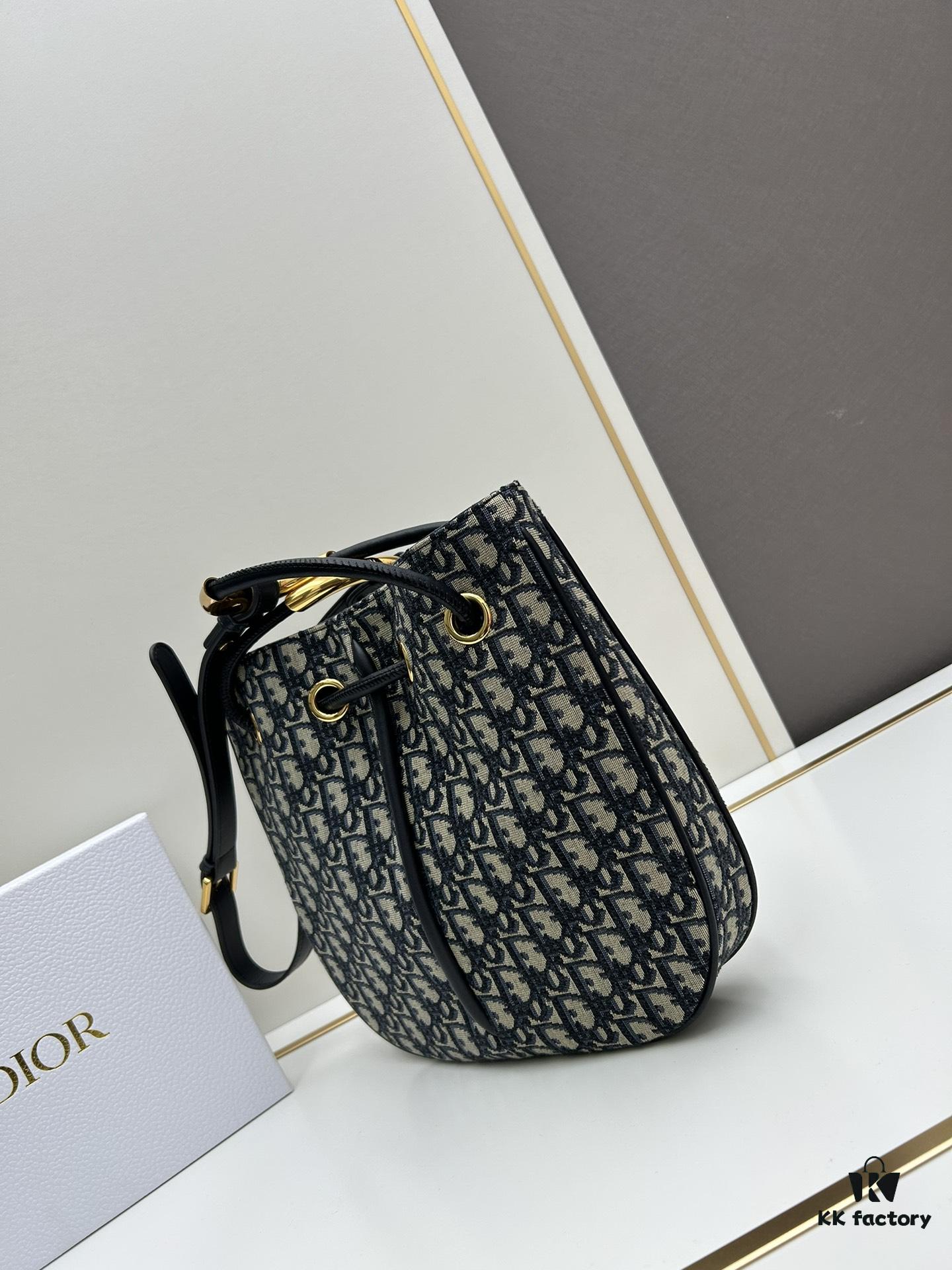 6930a6286e68136f4d9ac291 Full Leather Blue Cloth Dior Nolita Handbag from the 2024 Autumn Ready-to-Wear Collection