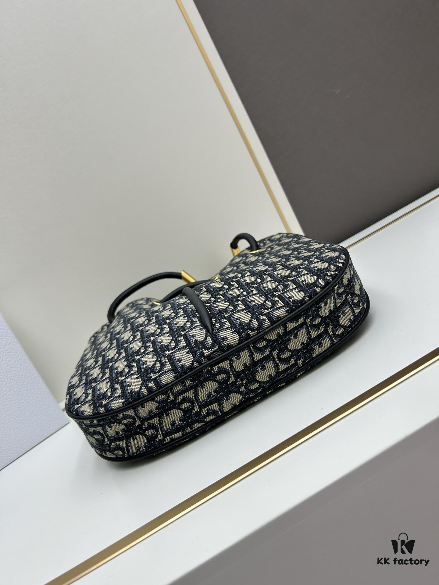 6930a6296e68136f4d9ac295 Full Leather Blue Cloth Dior Nolita Handbag from the 2024 Autumn Ready-to-Wear Collection