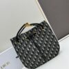 6930a62a6e68136f4d9ac297 Full Leather Blue Cloth Dior Nolita Handbag from the 2024 Autumn Ready-to-Wear Collection