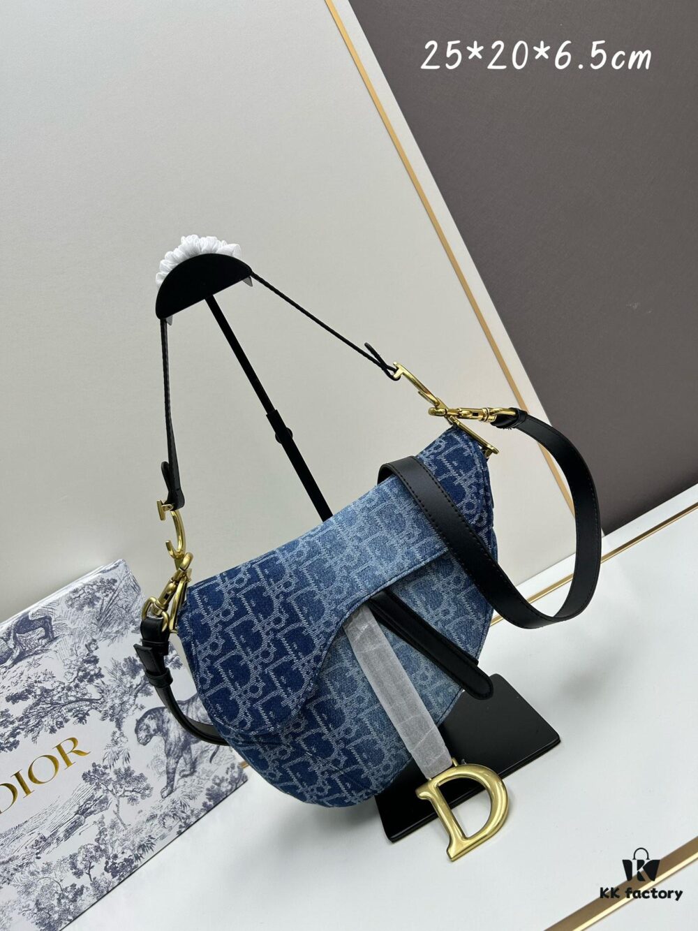 6930a6356e68136f4d9ac2a5 Latest Denim Style, Hot Sale ️ ️ Large Size 【♥️Dior Saddle Monogram Thin Strap Palm Grain Series】【With Retail Box 🎁】