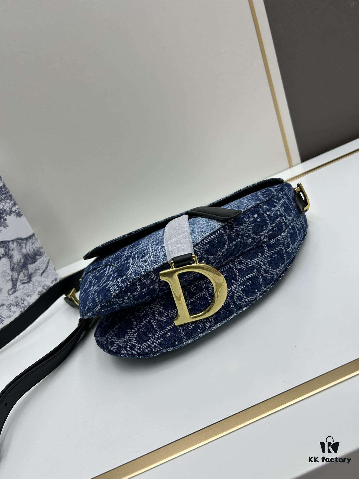 6930a6356e68136f4d9ac2a7 Latest Denim Style, Hot Sale ️ ️ Large Size 【♥️Dior Saddle Monogram Thin Strap Palm Grain Series】【With Retail Box 🎁】
