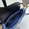 6930a6366e68136f4d9ac2ab Latest Denim Style, Hot Sale ️ ️ Large Size 【♥️Dior Saddle Monogram Thin Strap Palm Grain Series】【With Retail Box 🎁】