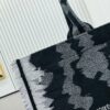 6930a6406e68136f4d9ac2bd Oversized Original Order Thick Yarn Fabric Dior Book Tote