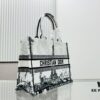 6930a6456e68136f4d9ac2c5 Original Surplus Stock Medium Di0r Book Tote in Thick, Heavy-Gauge Fabric