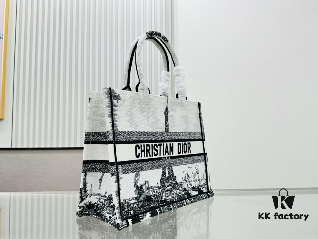 6930a6456e68136f4d9ac2c5 Original Surplus Stock Medium Di0r Book Tote in Thick, Heavy-Gauge Fabric