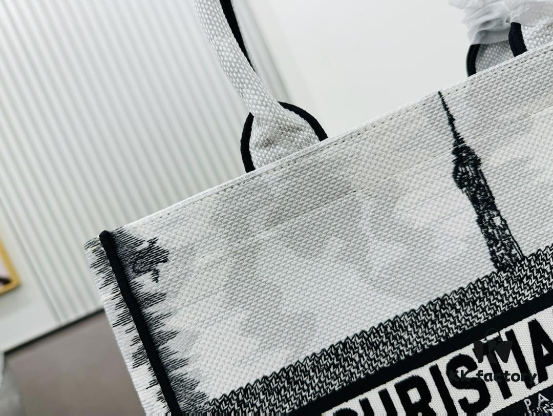 6930a6456e68136f4d9ac2c6 Original Surplus Stock Medium Di0r Book Tote in Thick, Heavy-Gauge Fabric