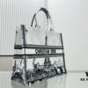 6930a6496e68136f4d9ac2cd Thick Stitching, Heavy Fabric Original Order Large Size Di0r Book Tote