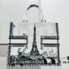 6930a6496e68136f4d9ac2cf Thick Stitching, Heavy Fabric Original Order Large Size Di0r Book Tote