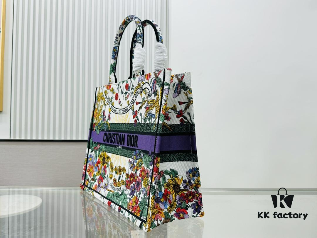 6930a64d6e68136f4d9ac2d6 Oversized Original Order Thick Yarn Fabric Dior Book Tote