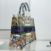 6930a64d6e68136f4d9ac2d7 Oversized Original Order Thick Yarn Fabric Dior Book Tote
