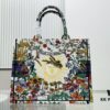 6930a64f6e68136f4d9ac2d9 Oversized Original Order Thick Yarn Fabric Dior Book Tote