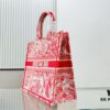 Thick Canvas Original Order Large Size Di0r Book Tote