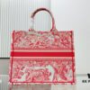 Thick Canvas Original Order Large Size Di0r Book Tote