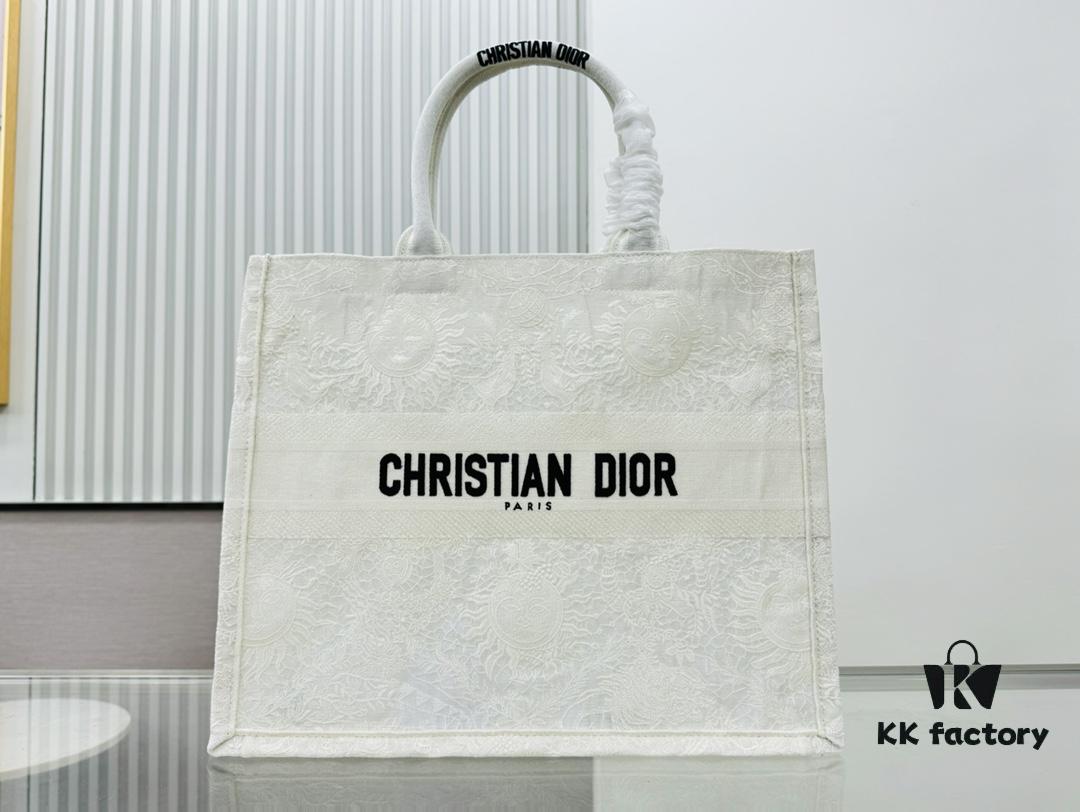 6930a6656e68136f4d9ac303 Oversized Original Order Thick Yarn Fabric Dior Book Tote